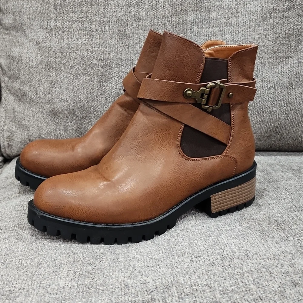 Women's Dream Pairs Ankle Boots Size 9 - Picture 1 of 7